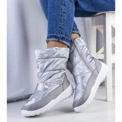 Big Star Bottes De Neige Grises KK274600 Multicolore