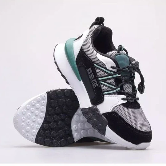 Big Star Jr Chaussures Pour Enfants LL374217 Le Noir Gris – Image 8