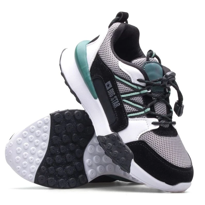 Big Star Jr Chaussures Pour Enfants LL374217 Le Noir Gris – Image 9