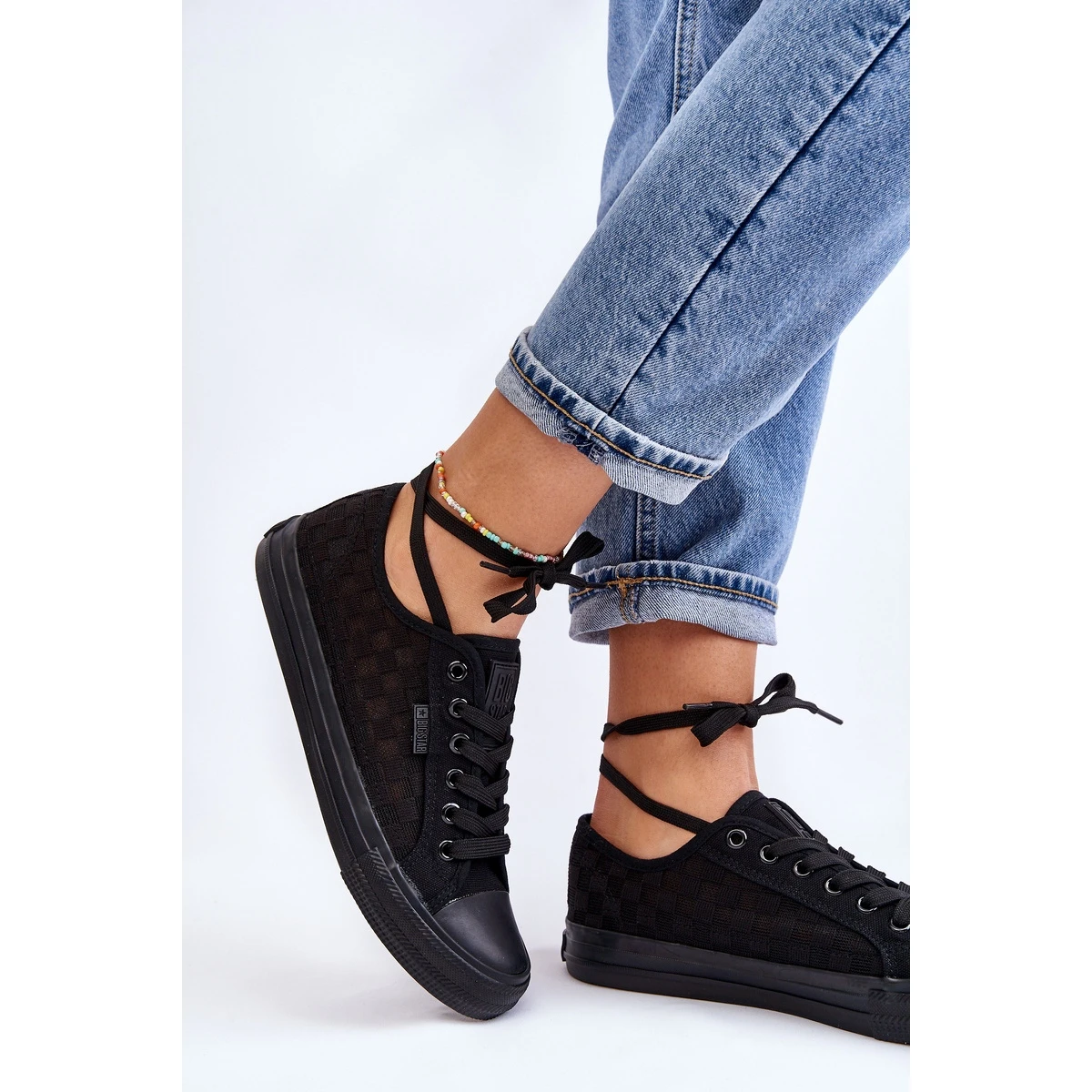 BIG STAR SHOES Baskets Basses Classiques Big Star LL274072 Noir Le Noir – Image 3