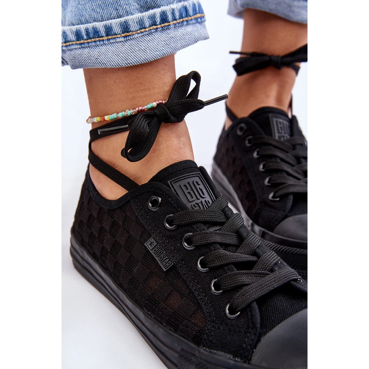 BIG STAR SHOES Baskets Basses Classiques Big Star LL274072 Noir Le Noir – Image 4