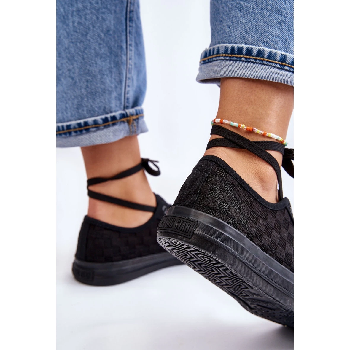 BIG STAR SHOES Baskets Basses Classiques Big Star LL274072 Noir Le Noir – Image 5