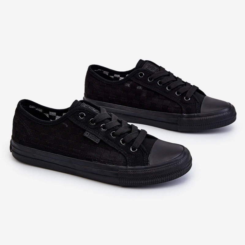 BIG STAR SHOES Baskets Basses Classiques Big Star LL274072 Noir Le Noir – Image 8