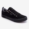 BIG STAR SHOES Baskets Basses En Tissu Pour Hommes Big Star KK174002 Noir Le Noir