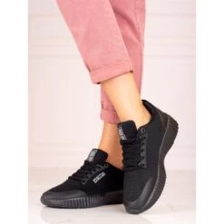 BIG STAR SHOES Baskets Big Star Femme KK274063 Le Noir