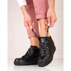 BIG STAR SHOES Baskets Big Star Pour Femme EE274127 Le Noir