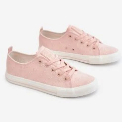 BIG STAR SHOES Baskets Brodées Big Star Femme LL274224 Rose
