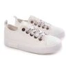 BIG STAR SHOES Baskets En Cuir Pour Enfants Big Star KK374056 Blanc Blanche