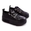 BIG STAR SHOES Baskets En Cuir Pour Enfants Big Star KK374059 Noir Le Noir
