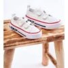 BIG STAR SHOES Baskets Enfant En Tissu Avec Velcro Big Star KK374079 Blanc Blanche