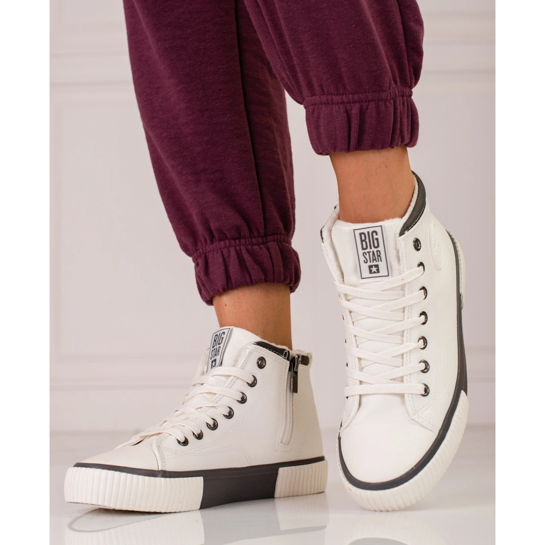 BIG STAR SHOES Baskets Femme Big Star II274158W Blanche – Image 2