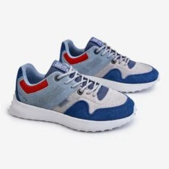 BIG STAR SHOES Baskets Femme Big Star LL274421 Bleu