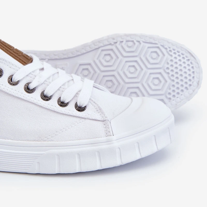 BIG STAR SHOES Baskets Homme Big Star LL174019 Blanc Blanche – Image 2