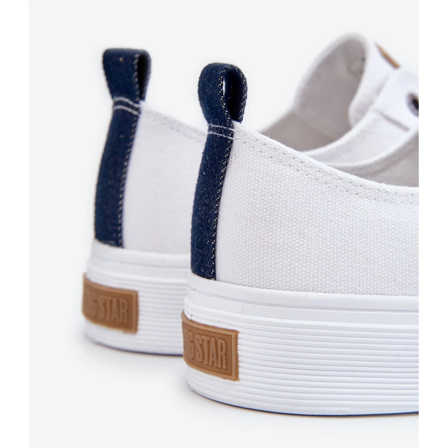 BIG STAR SHOES Baskets Homme Big Star LL174019 Blanc Blanche – Image 3