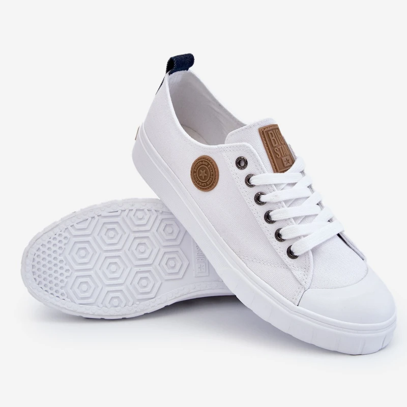 BIG STAR SHOES Baskets Homme Big Star LL174019 Blanc Blanche – Image 4