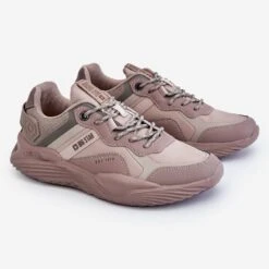 BIG STAR SHOES Baskets Légères Homme Memory Foam System Big Star LL174151 Beige