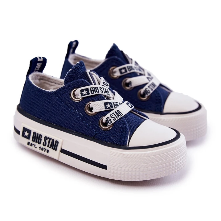 BIG STAR SHOES Baskets Matériel Enfant Big Star KK374050 Bleu Marine – Image 4