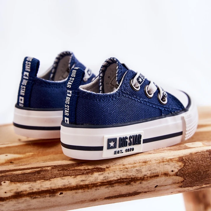 BIG STAR SHOES Baskets Matériel Enfant Big Star KK374050 Bleu Marine – Image 5