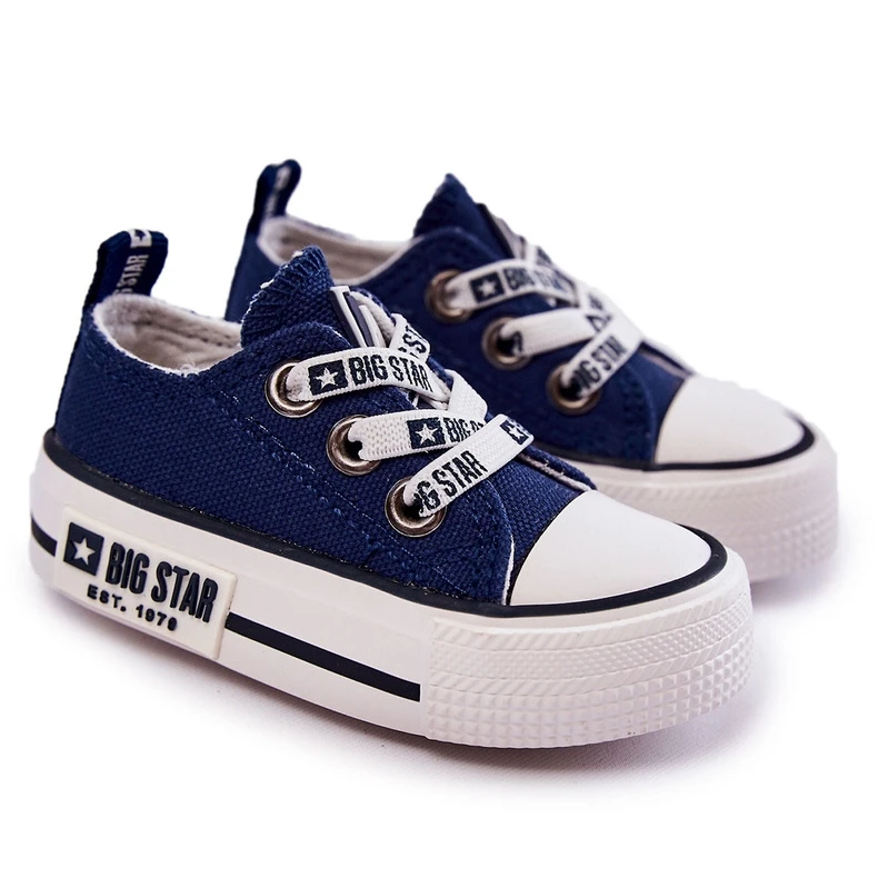 BIG STAR SHOES Baskets Matériel Enfant Big Star KK374050 Bleu Marine – Image 7