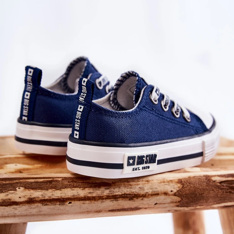 BIG STAR SHOES Baskets Matériel Enfants Big Star KK374070 Bleu Marine – Image 6