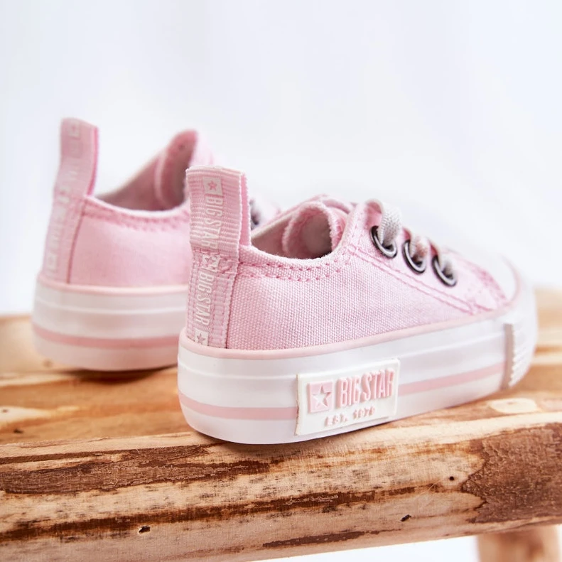BIG STAR SHOES Baskets Matérielles Pour Enfants Big Star KK374052 Rose – Image 5