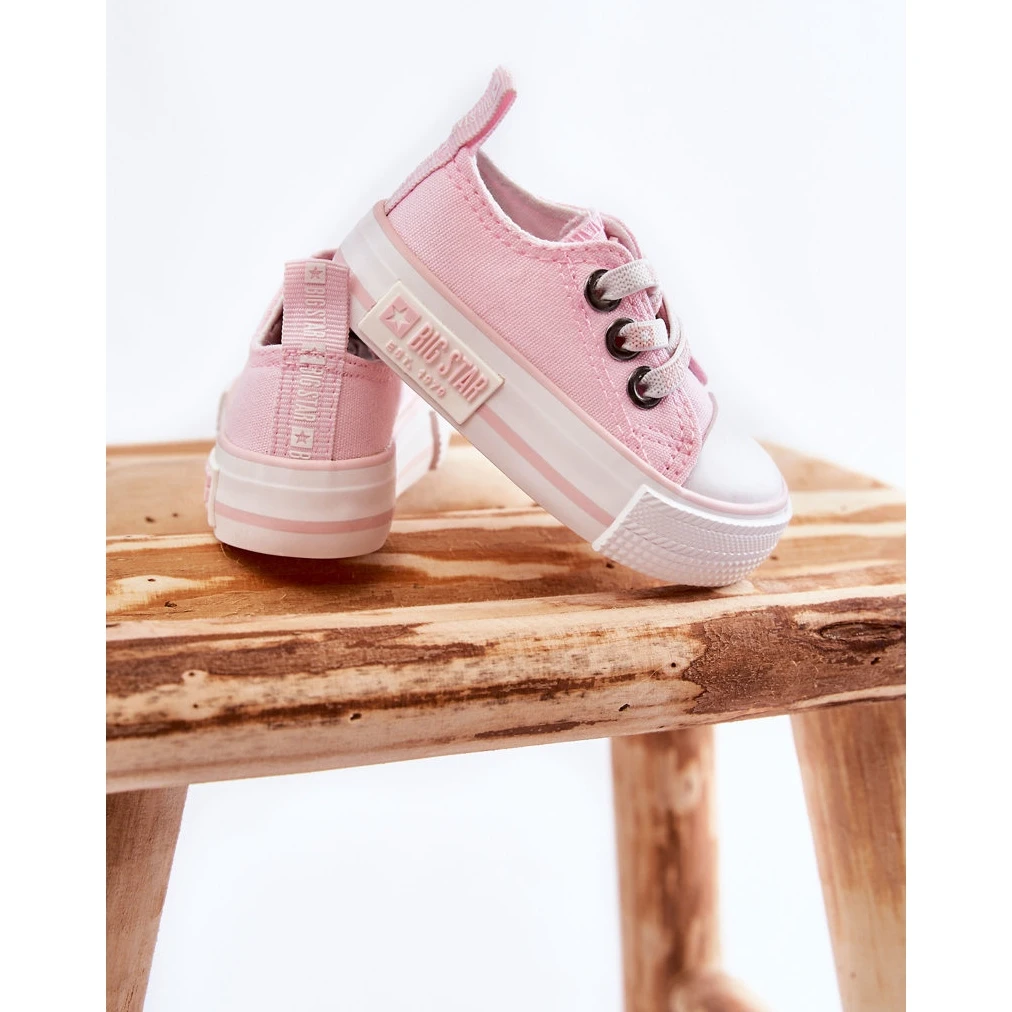 BIG STAR SHOES Baskets Matérielles Pour Enfants Big Star KK374052 Rose – Image 6