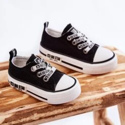 BIG STAR SHOES Baskets Matérielles Pour Enfants Big Star KK374069 Noir Le Noir