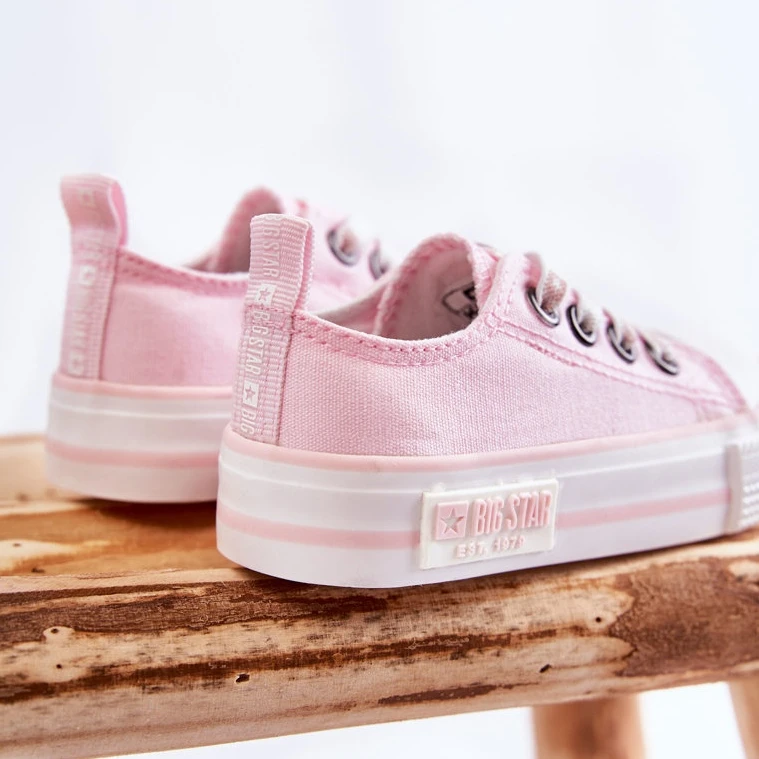 BIG STAR SHOES Baskets Matérielles Pour Enfants Big Star KK374072 Rose – Image 3