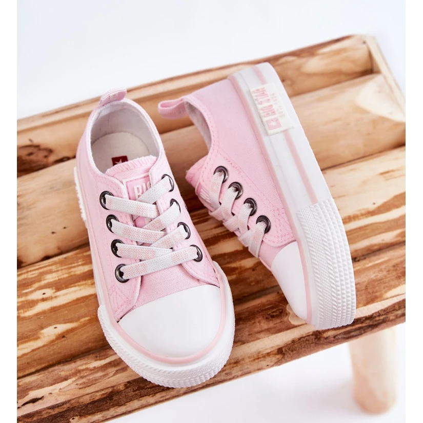 BIG STAR SHOES Baskets Matérielles Pour Enfants Big Star KK374072 Rose – Image 4