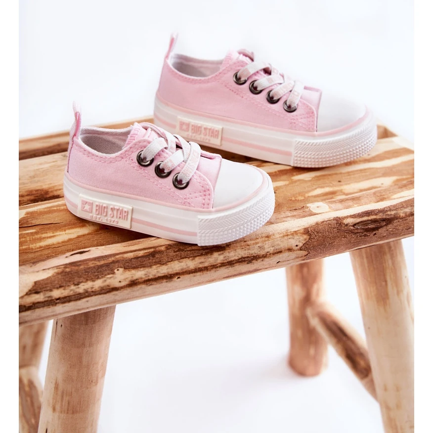 BIG STAR SHOES Baskets Matérielles Pour Enfants Big Star KK374072 Rose – Image 5