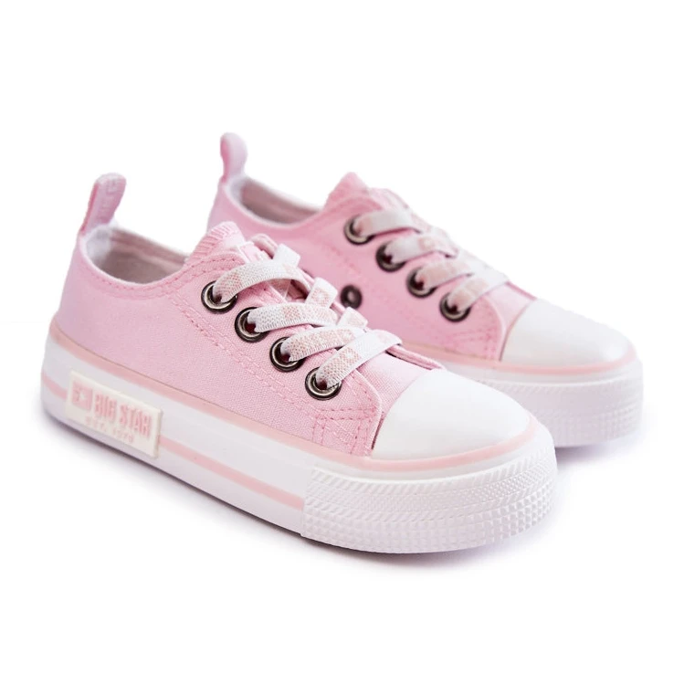 BIG STAR SHOES Baskets Matérielles Pour Enfants Big Star KK374072 Rose – Image 6