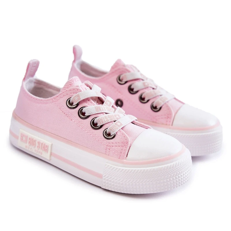 BIG STAR SHOES Baskets Matérielles Pour Enfants Big Star KK374072 Rose – Image 7