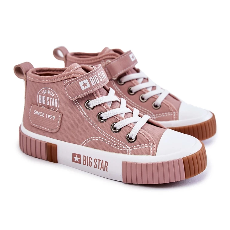 BIG STAR SHOES Baskets Montantes Enfant Big Star KK374016 Rose – Image 6