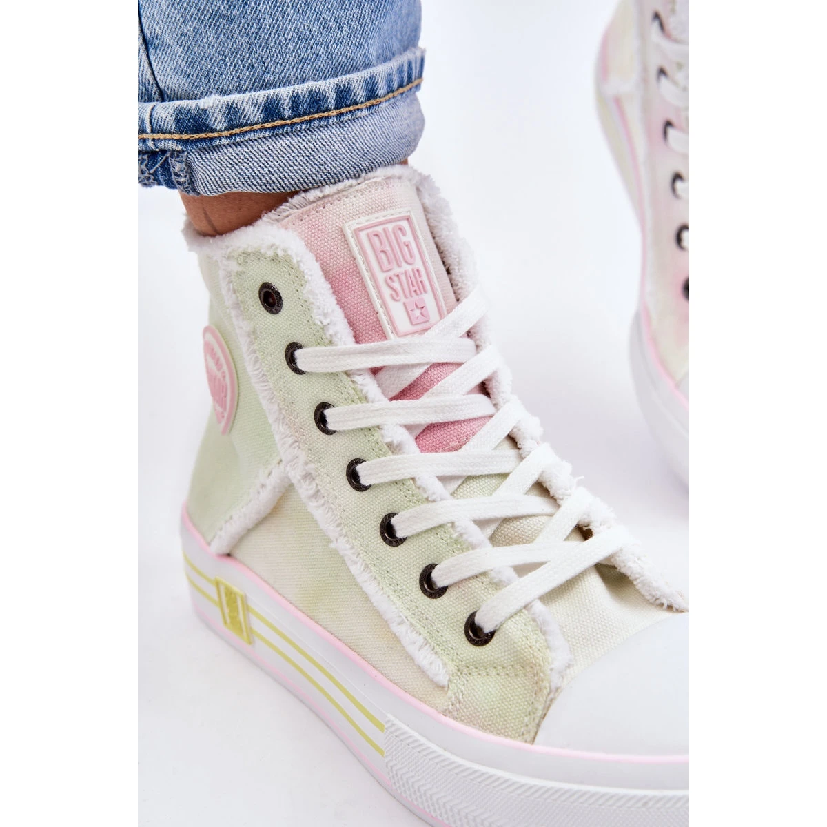 BIG STAR SHOES Baskets Montantes Femme Big Star LL274177 Multicolore