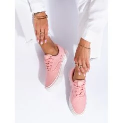 BIG STAR SHOES Baskets Roses Pour Femmes Big Star LL274147P