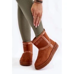 BIG STAR SHOES Bottes De Neige à Enfiler Pour Femmes Big Star KK274612 Marron Brun