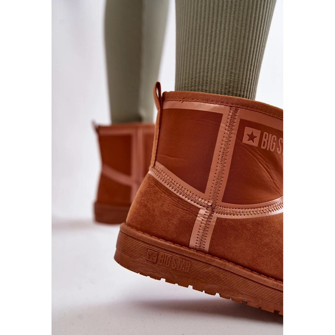 BIG STAR SHOES Bottes De Neige à Enfiler Pour Femmes Big Star KK274612 Marron Brun – Image 4