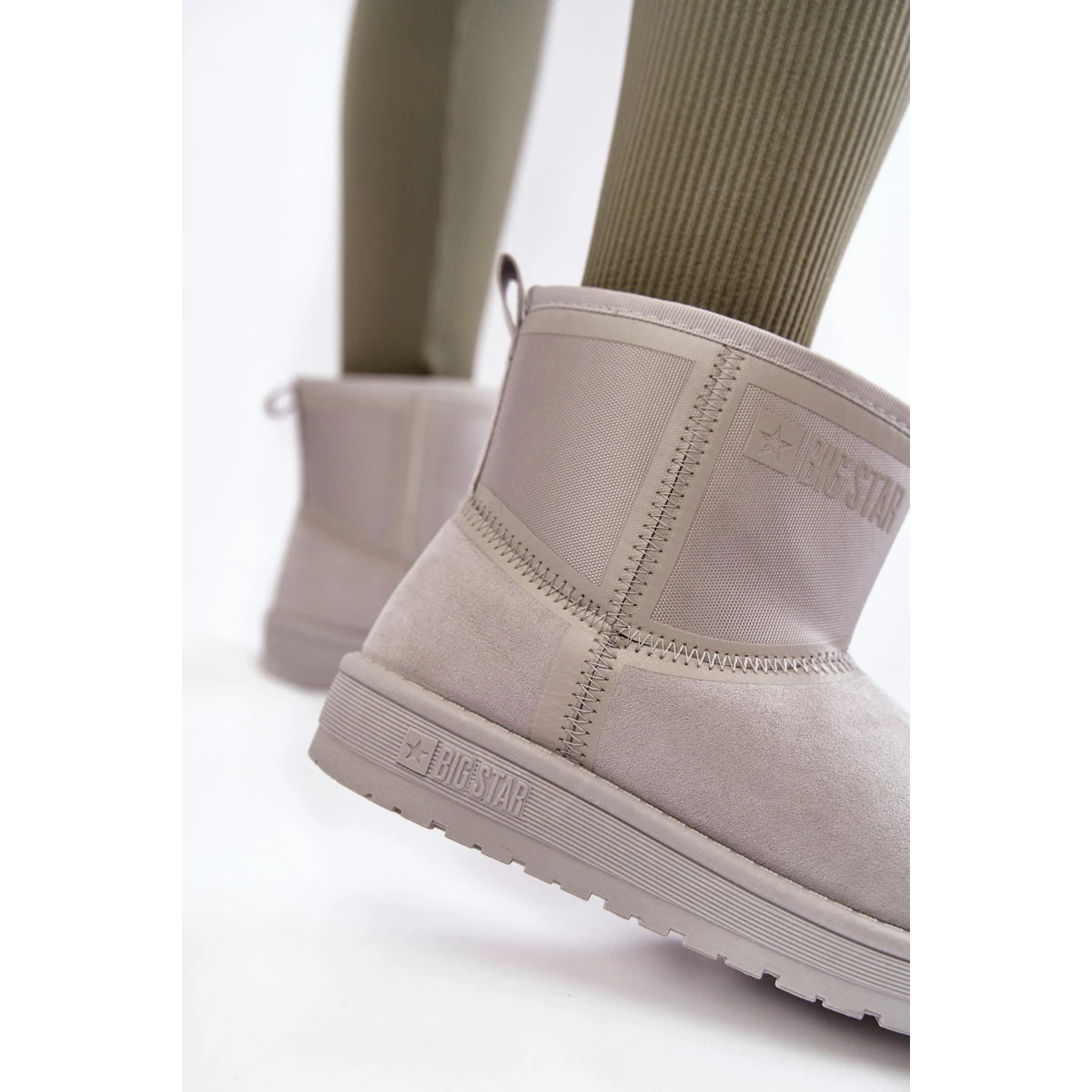 BIG STAR SHOES Bottes De Neige à Enfiler Pour Femmes Big Star KK274613 Gris – Image 4