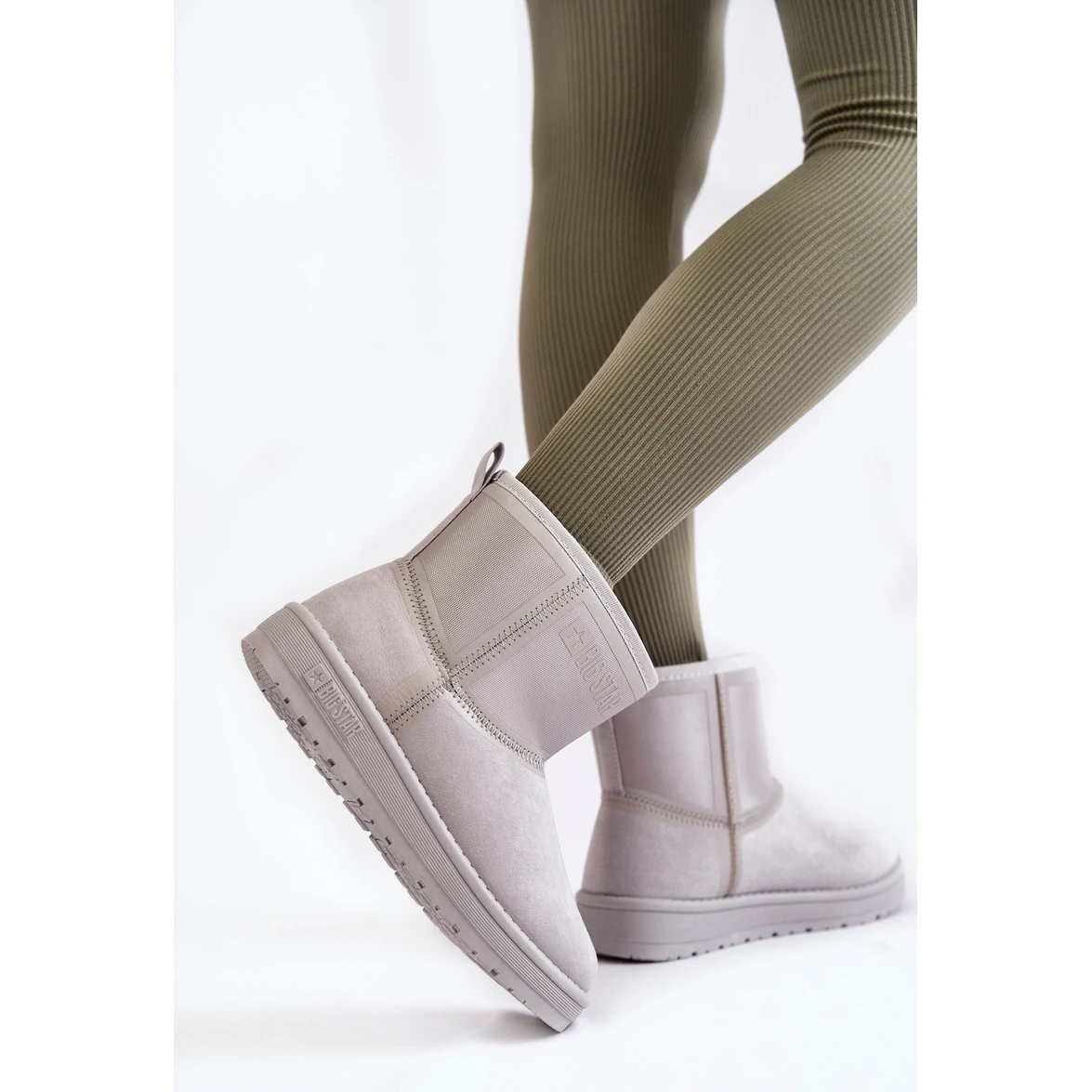 BIG STAR SHOES Bottes De Neige à Enfiler Pour Femmes Big Star KK274613 Gris – Image 5