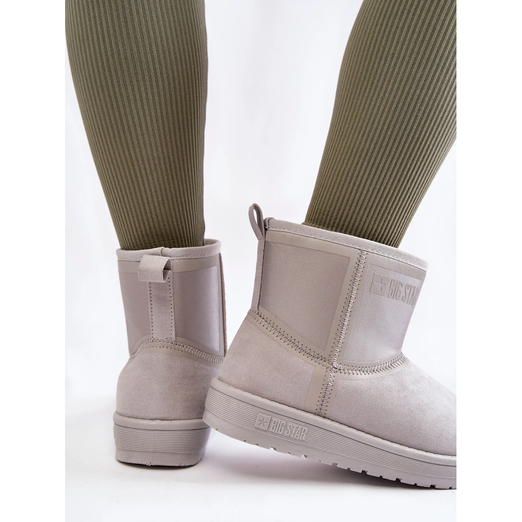 BIG STAR SHOES Bottes De Neige à Enfiler Pour Femmes Big Star KK274613 Gris – Image 6