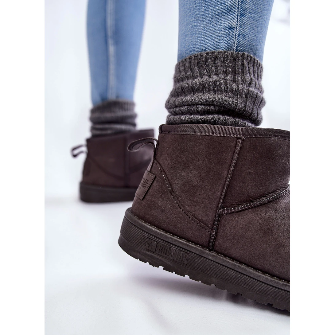 BIG STAR SHOES Bottes De Neige Chaudes Femme Big Star KK274291 Gris – Image 3