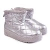 BIG STAR SHOES Bottes De Neige Chaudes Pour Enfants Big Star KK374241 Argent