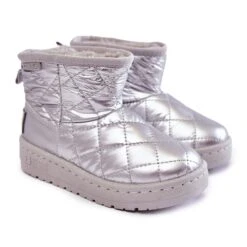 BIG STAR SHOES Bottes De Neige Chaudes Pour Enfants Big Star KK374241 Argent