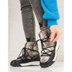 BIG STAR SHOES Bottes De Neige Femme Big Star KK274275 D'or