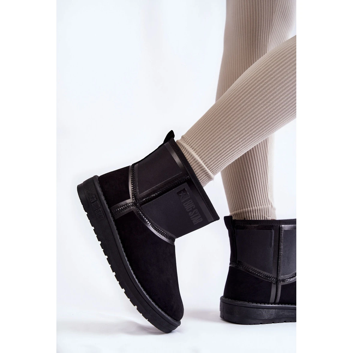 BIG STAR SHOES Bottes De Neige Femme Big Star KK274614 Noir Le Noir – Image 4