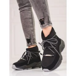 BIG STAR SHOES Bottes De Neige Noires Pour Femmes Big Star KK274274 Le Noir