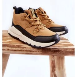 BIG STAR SHOES Chaussons Enfant Memory Foam Big Star KK374118 Camel Brun