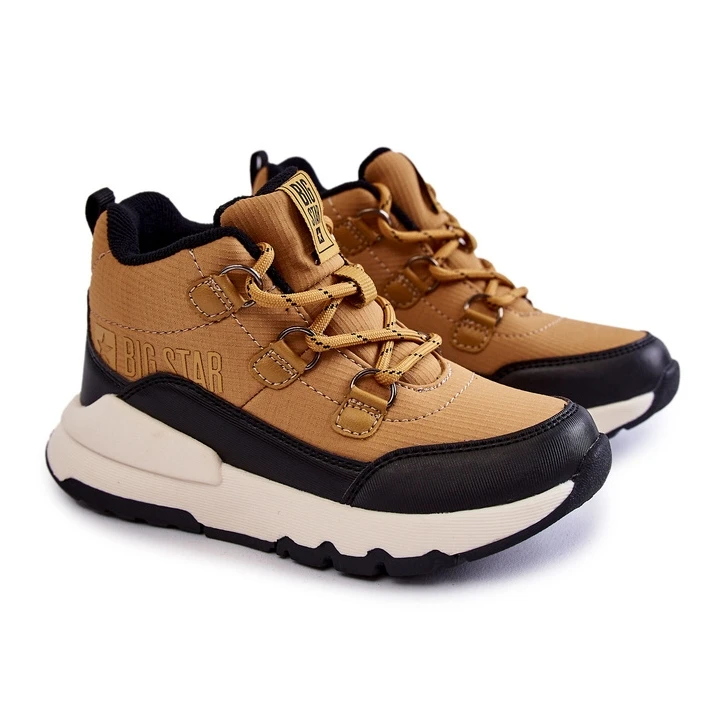 BIG STAR SHOES Chaussons Enfant Memory Foam Big Star KK374118 Camel Brun – Image 5