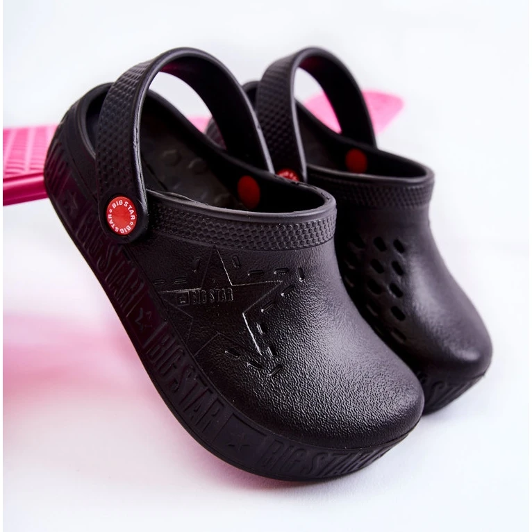 BIG STAR SHOES Chaussons Légers Enfant Kroks Big Star II375001 Noir Le Noir – Image 4