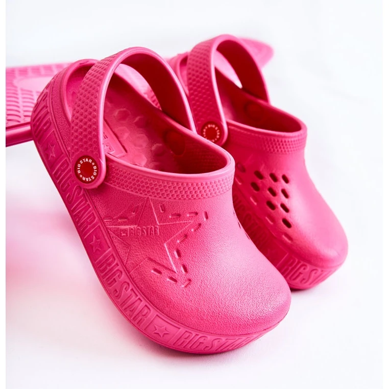 BIG STAR SHOES Chaussons Légers Enfant Kroks Big Star II375006 Fuchsia Rose – Image 5
